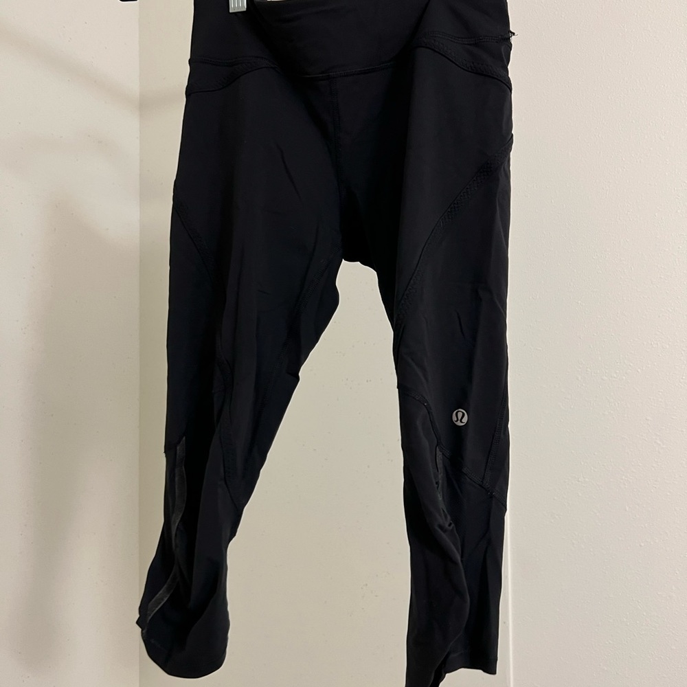 lululemon running leggings crop 19 inch